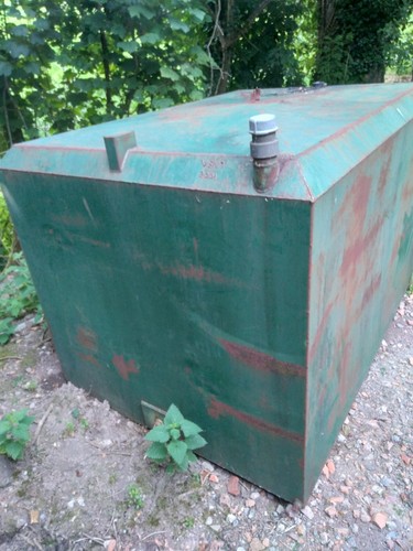 Bunded deisel oil - bunded, tank