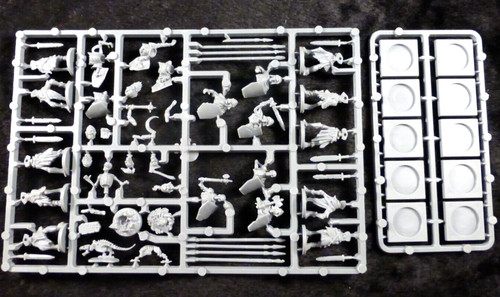 Undead skeletons troop sprues - skeletons,
