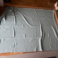 Dunelm Cotton Pale Green Throw 150x 200cm