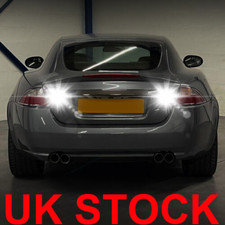 2xWhite Reverse Light Bulbs LED CANBUS 1156 382 P21W BA15s For Xk Coupe UK STOCK