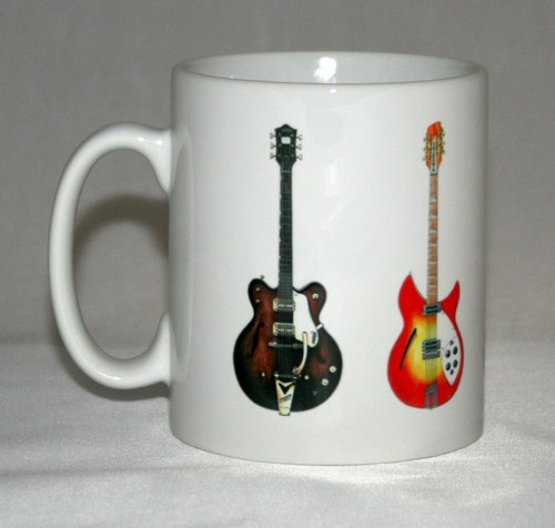 Guitar mug the beatles - guitar,