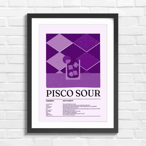 Geometric pisco sour - geometric,