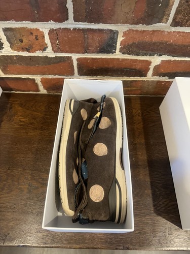 Visvim brown suede polka dot - visvim,