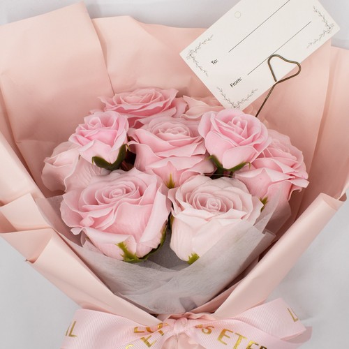 Luxury pink soap - luxury, flower