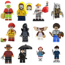 Custom Lego Halloween Horror Minifigures Toys Models Collectibles Pennywise