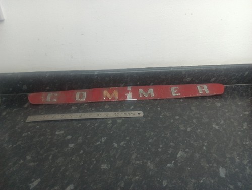 Vintage commer front - commer, badge