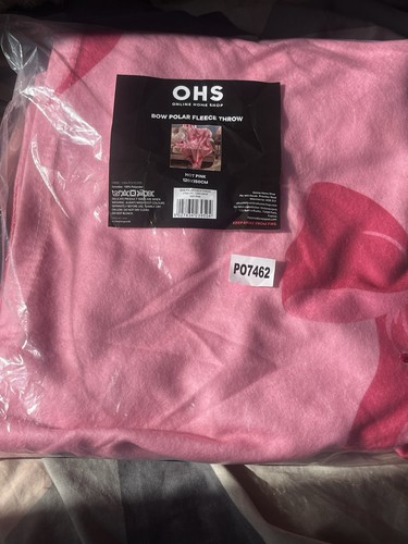 Ohs bows throw blanket - bows,