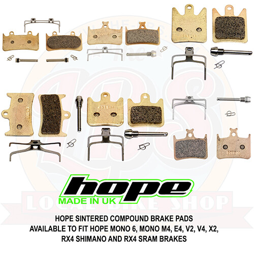 Hope sintered compound brake - compound,