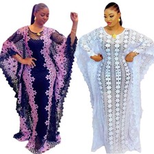 Lace kaftan african women - women, long
