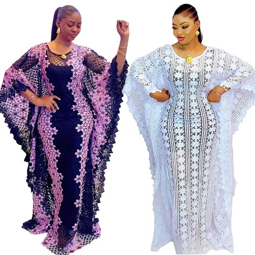 Lace kaftan african women - women, long