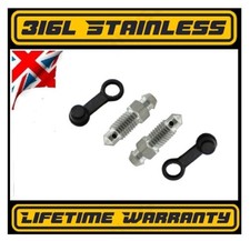 2x Stainless Steel Bleed