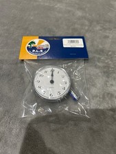 ROUND CLOCK WITH SILVER TRIM