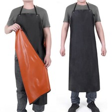 1Pcs Heavy Duty Strong Lightweight Waterproof PVC Nylon Work Protective Apron UK