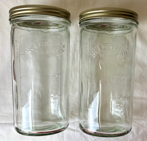 Kilner jars litre vgc - x, 2.