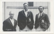 B/W postcard Freeman, Woolley & Nawab Of Pataldi Photo Flemons, Tonbridge unused