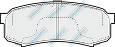 APEC Rear Brake Pad Set for