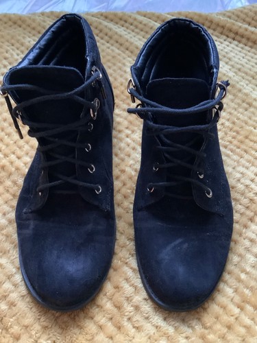 Girls black ankle - , boots