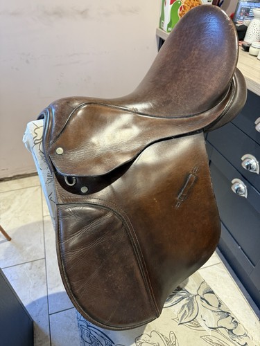 Leather saddle - leather,