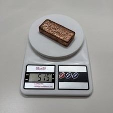 500 Gram Copper Bar, Pure Bar