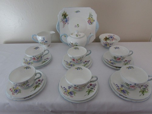 Shelley wild flowers tea - flowers,