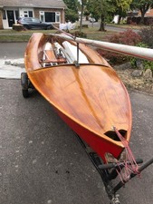  1977, 14' Scorpion Sailing Dinghy, Wooden Hull,  Racing Class, Sails & Rigging