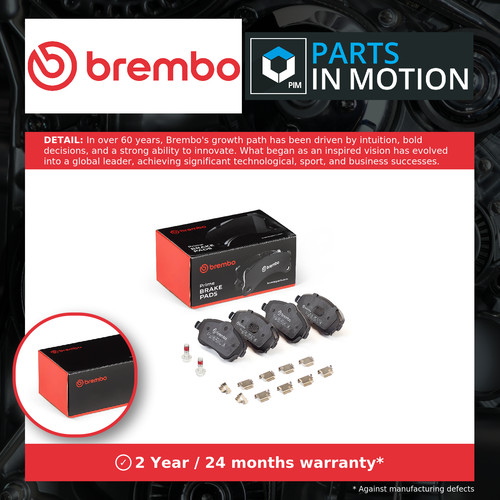 Brake pads set front - pads, p59036