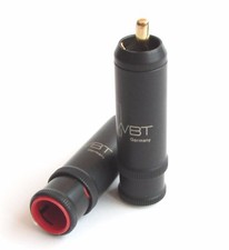 WBT-0114cu RCA Connector Nextgen 24k gold plated signal conductor set of 2
