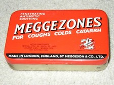 Meggezones Tin - Vintage