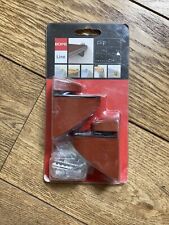 Shelf Bracket Red Bope Clip Metal - 5mm to 25mm Adjustable- Supports Up To 25kg