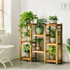 8-Tier Wooden Flower Stand