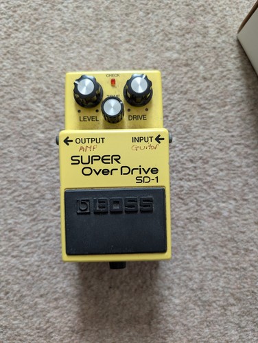 Boss super over drive - super,