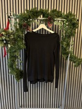 Ladies black Tommy Hilfiger knit top jumper size medium