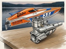 Webra 3.4cc Marine RCW (Mod