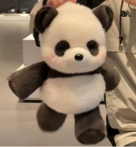 Soft panda plush - soft, toy