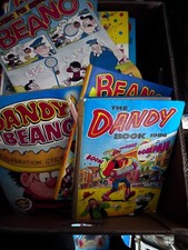 9 banana boxes full of beano comics job lot 