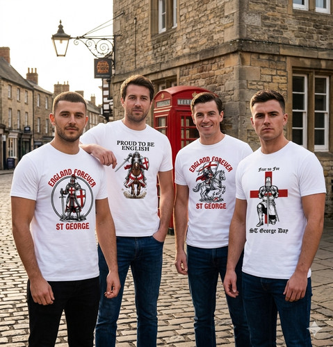 Georges day shirt england - georges, t-shirt