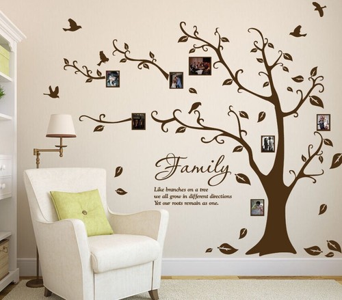 Family photo tree - &, art