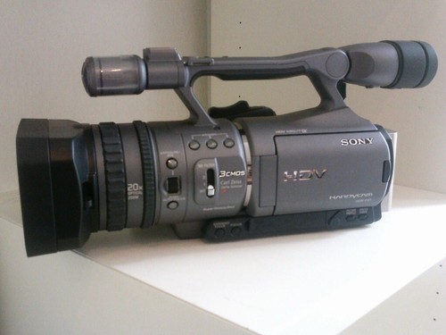 Sony hdr fx7 pal cmos - 3, sensor