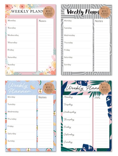 Weekly planner pad 52 - a4,