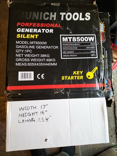 Petrol generator