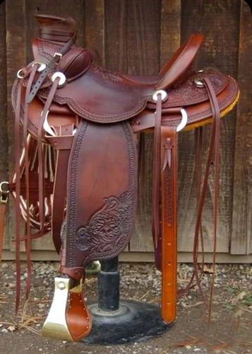 Western padded seat saddle - padded,