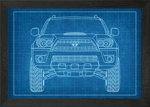 Toyota hilux 4x4 framed - hilux,