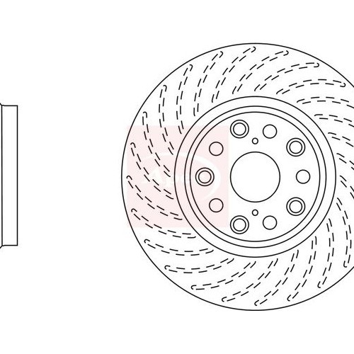 For lexus 2006 on brake - f4,