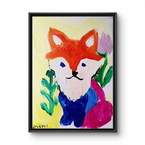 Aleph hand painted - hand,