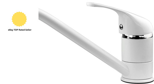 White round sink kitchen taps - sink,