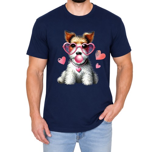 Cute yorkie puppy mens shirt - yorkie, t-shirt