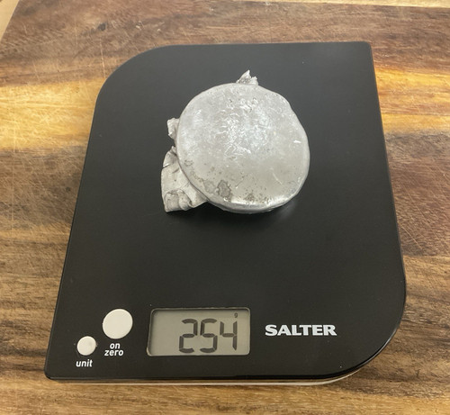 Solid indium metal - , 254g