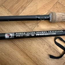 Fulling Mill World Class Carbon 15 Foot 6 Piece Salmon Traveller Fly Rod #10/11