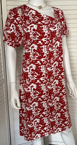 Karen cole white red floral - red,
