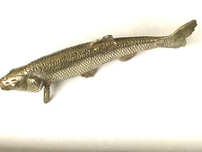 Vintage Fish Ornament Silver Plated
